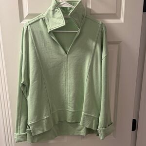 Pilcro Mint Green Knit Top from Anthropology